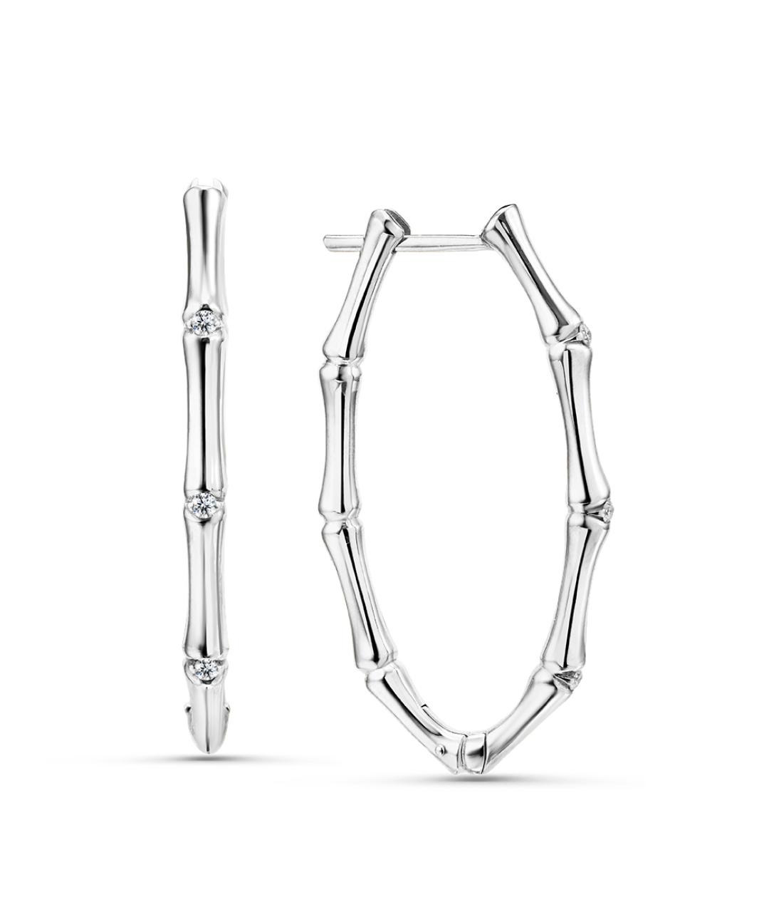 GUCCI Серьги из белого золота, фото 10