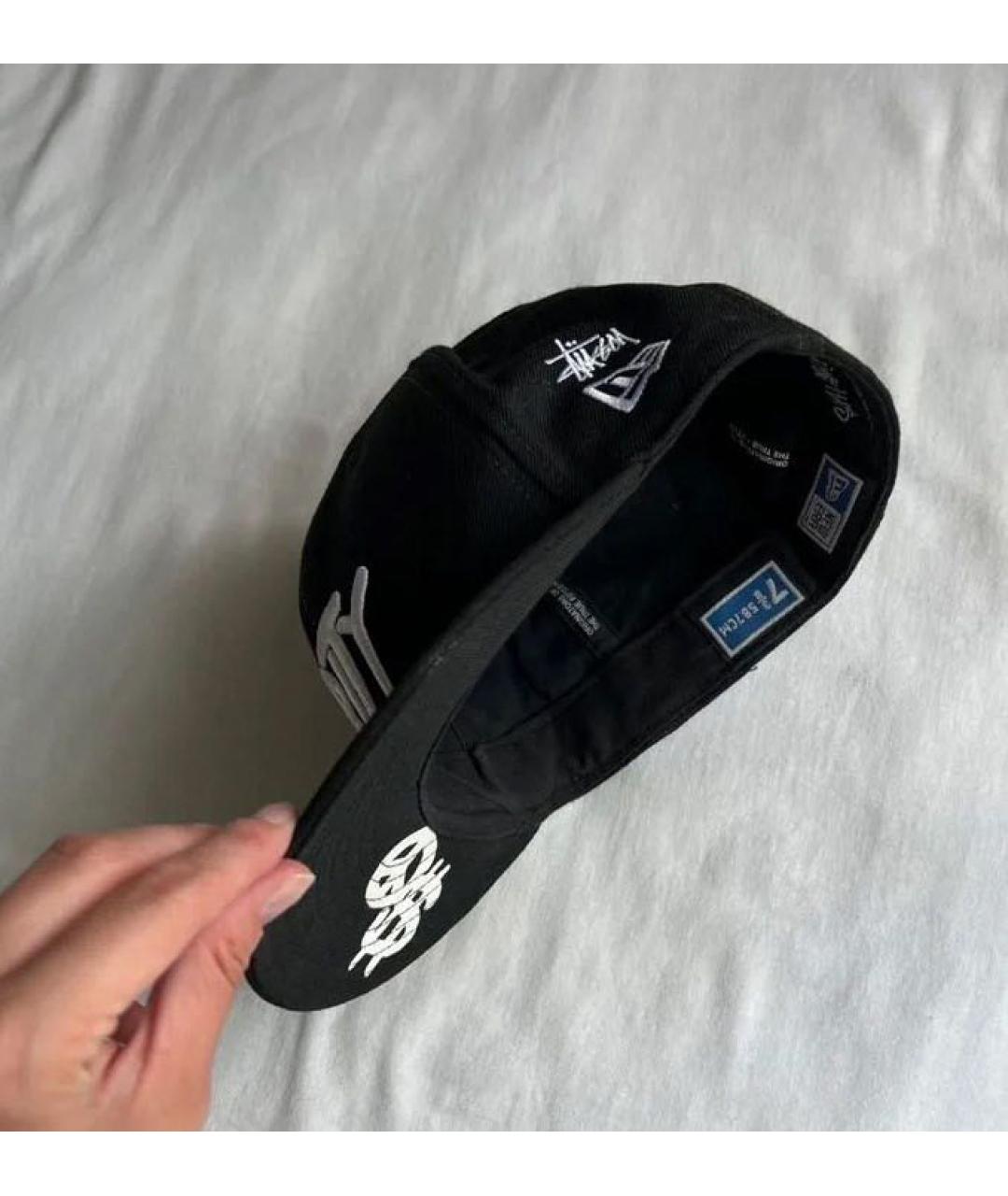 STUSSY Черная кепка/бейсболка, фото 3