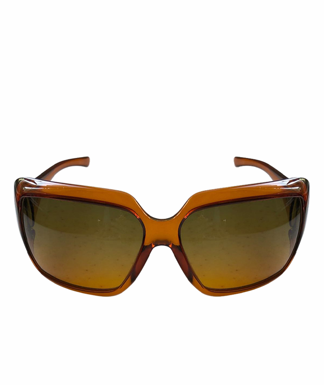 GUCCI Коричневые пластиковые солнцезащитные очки, фото 1