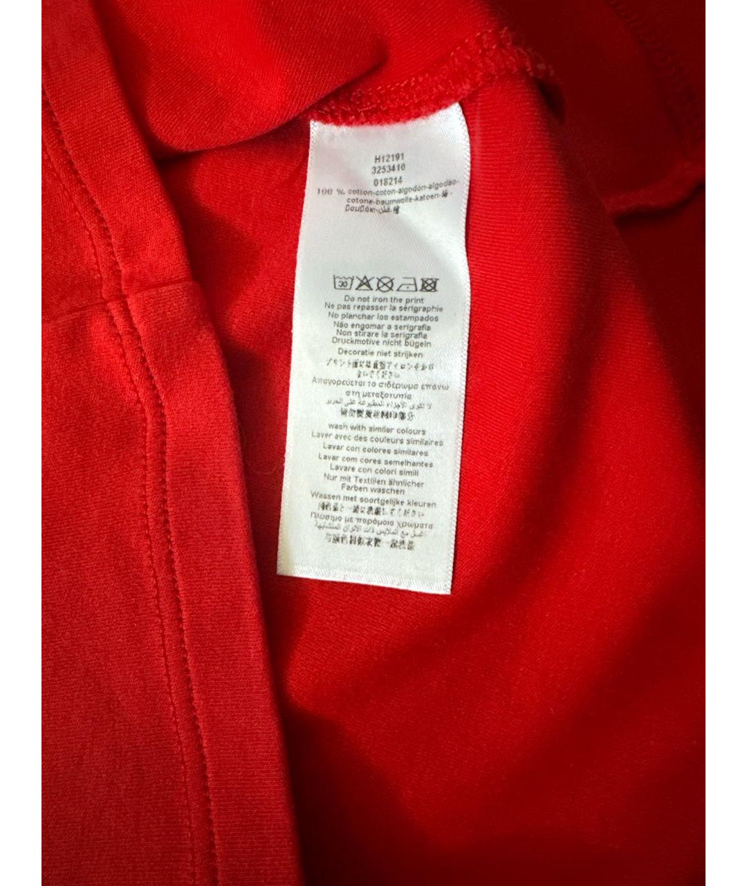 GIVENCHY Красное хлопковое коктейльное платье, фото 5
