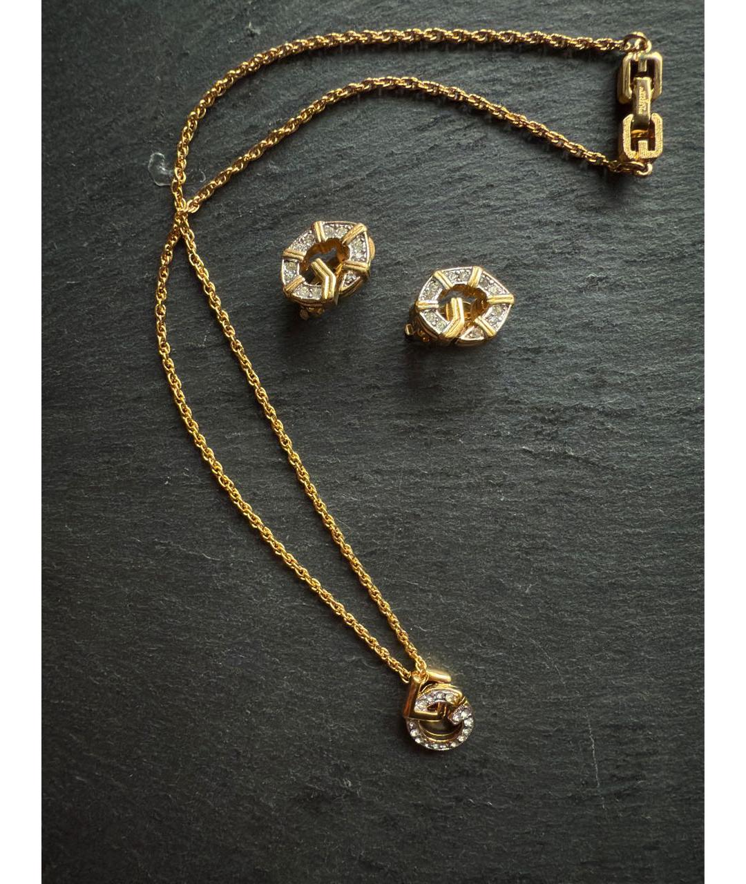 GIVENCHY Золотой металлический комплект, фото 2