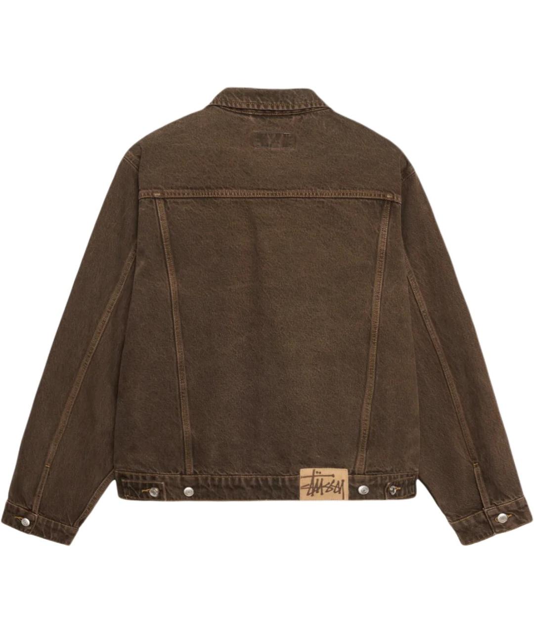 STUSSY Коричневая куртка, фото 2