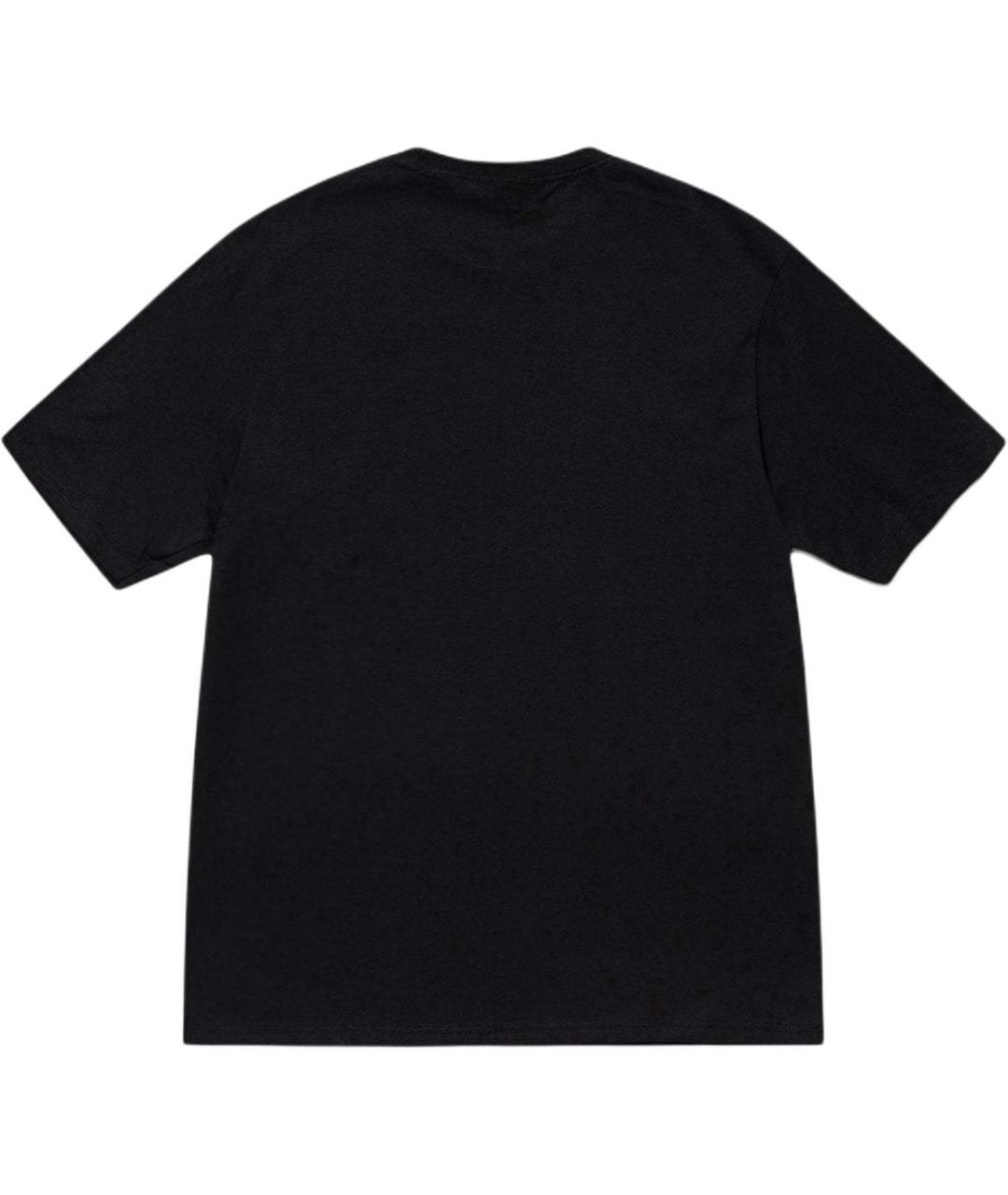 STUSSY Черная футболка, фото 2