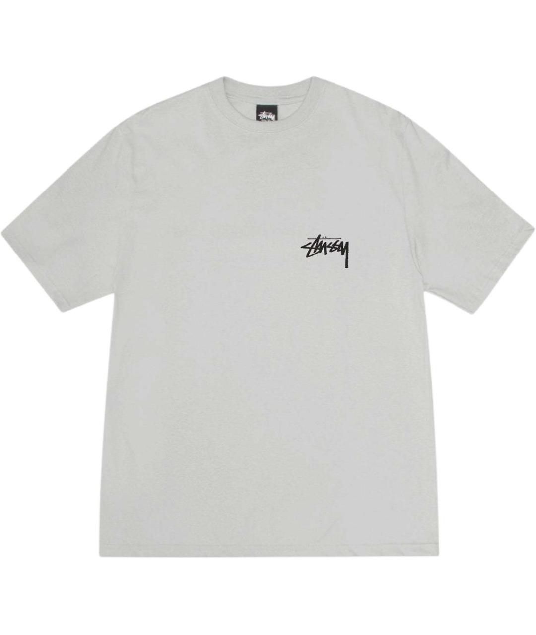STUSSY Серая футболка, фото 1