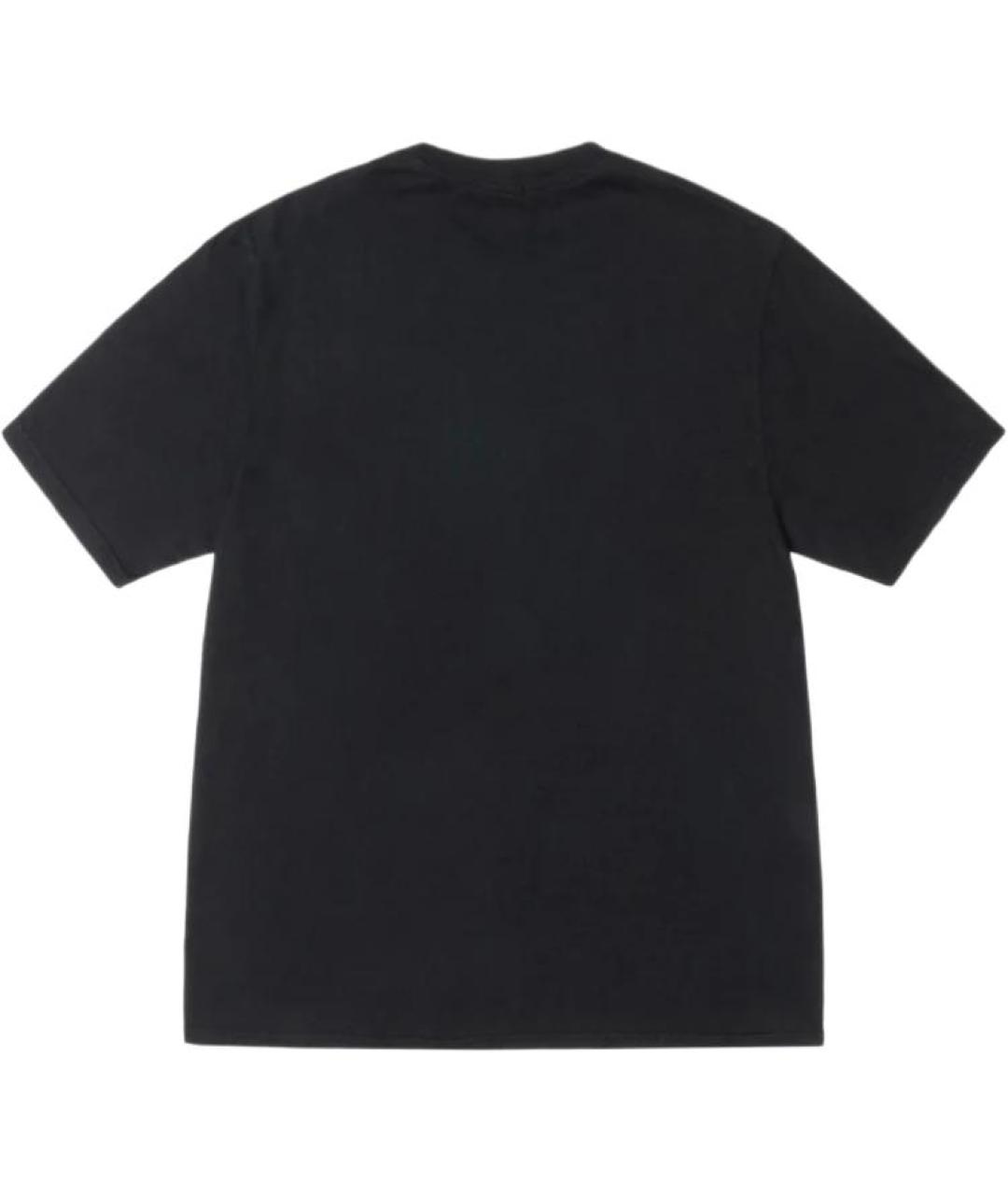 STUSSY Черная футболка, фото 2