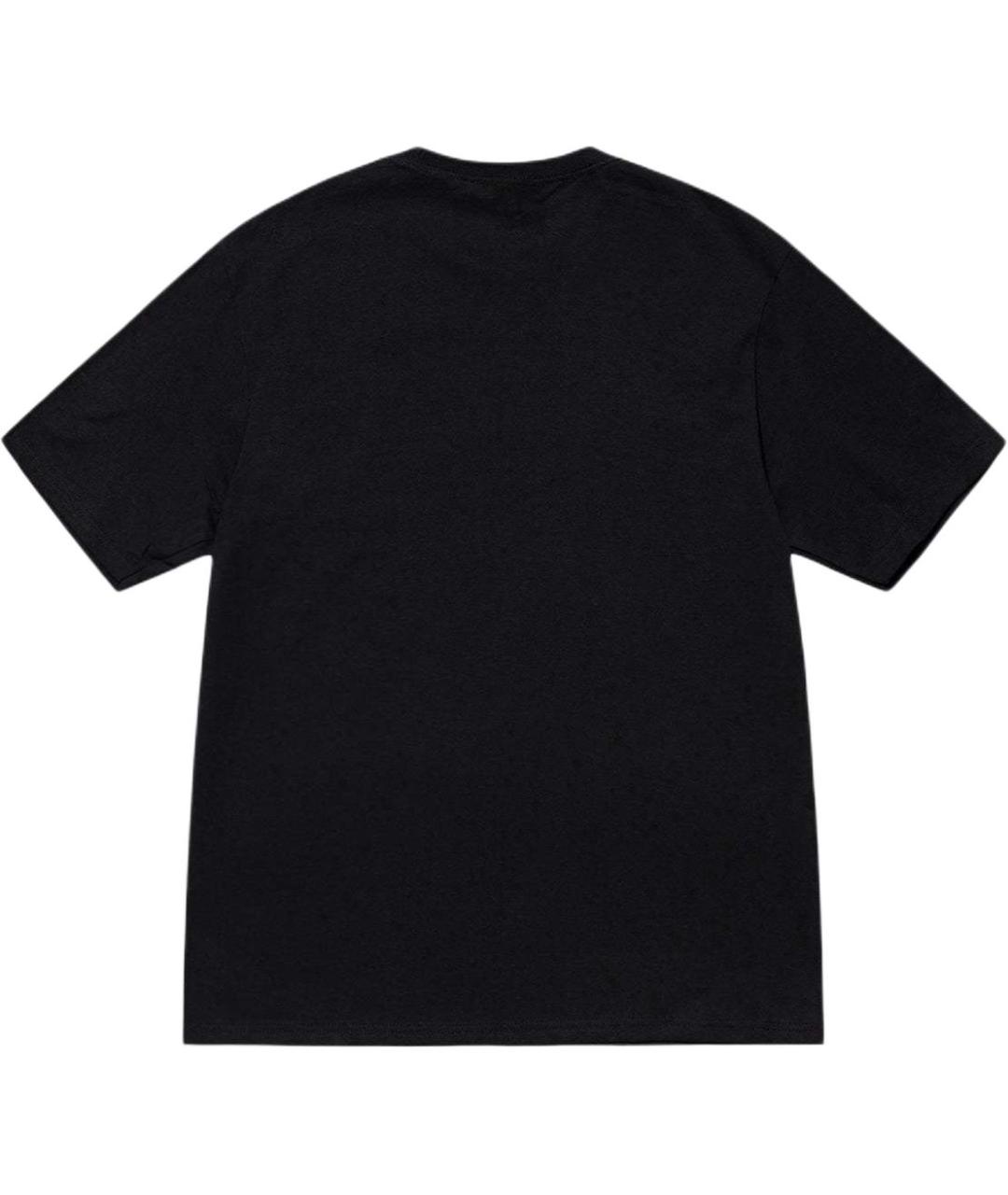 STUSSY Черная футболка, фото 2