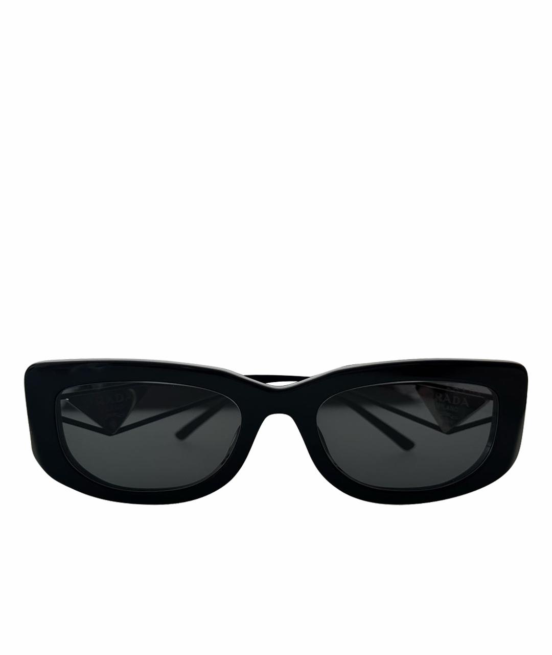 PRADA Черные солнцезащитные очки, фото 1