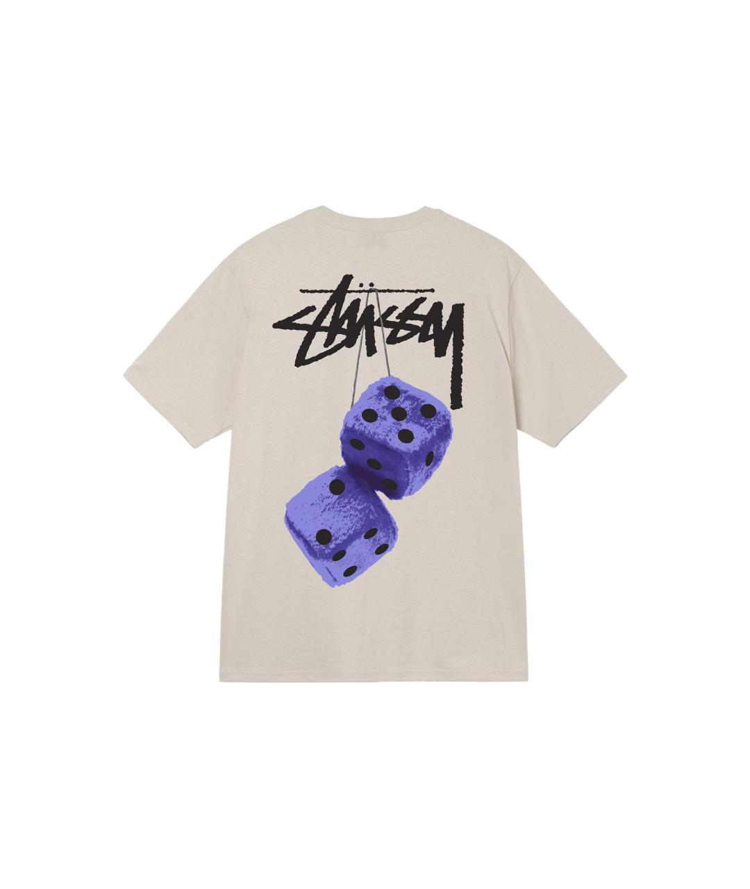 STUSSY Серая хлопковая футболка, фото 2
