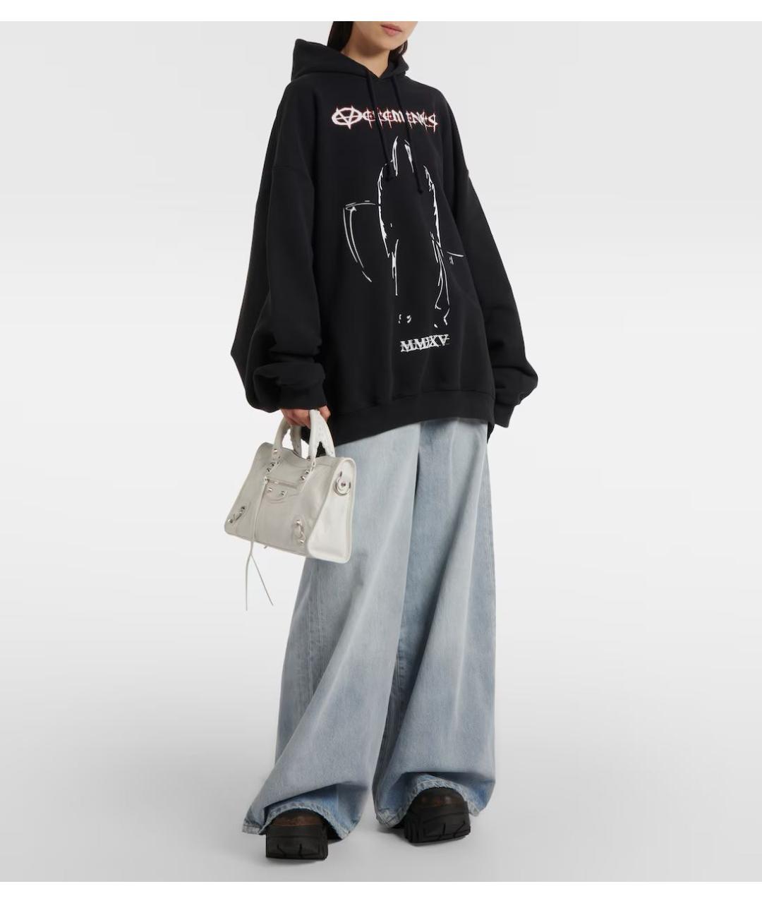 VETEMENTS Голубые хлопковые прямые джинсы, фото 2