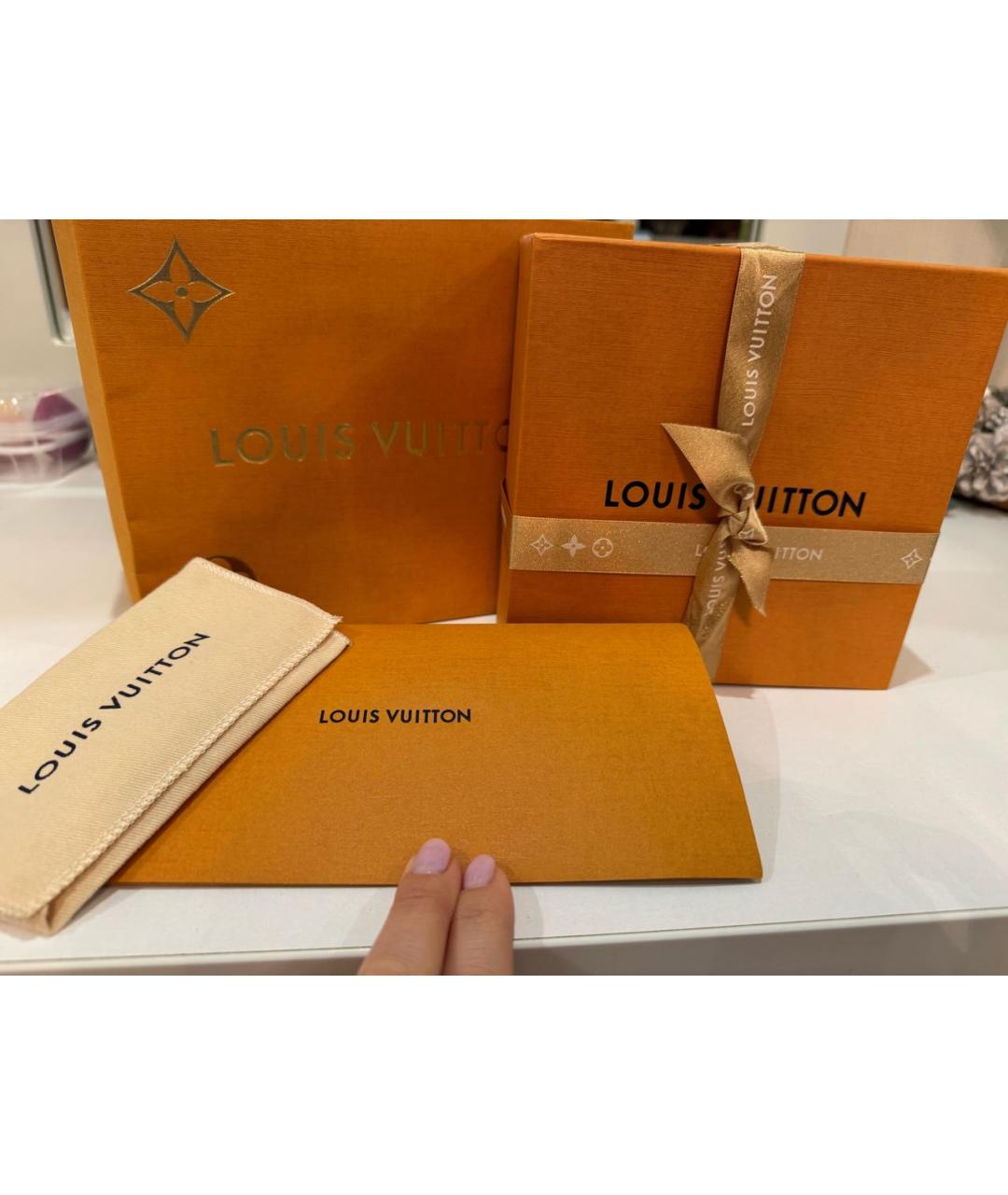 LOUIS VUITTON Коричневый браслет, фото 9