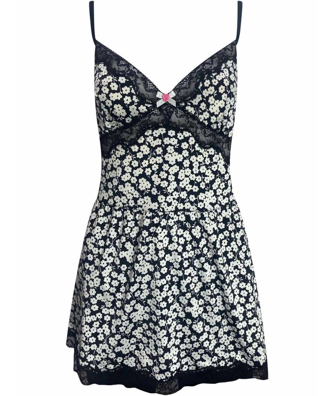 DOLCE&GABBANA Черная полиэстеровая майка, фото 1