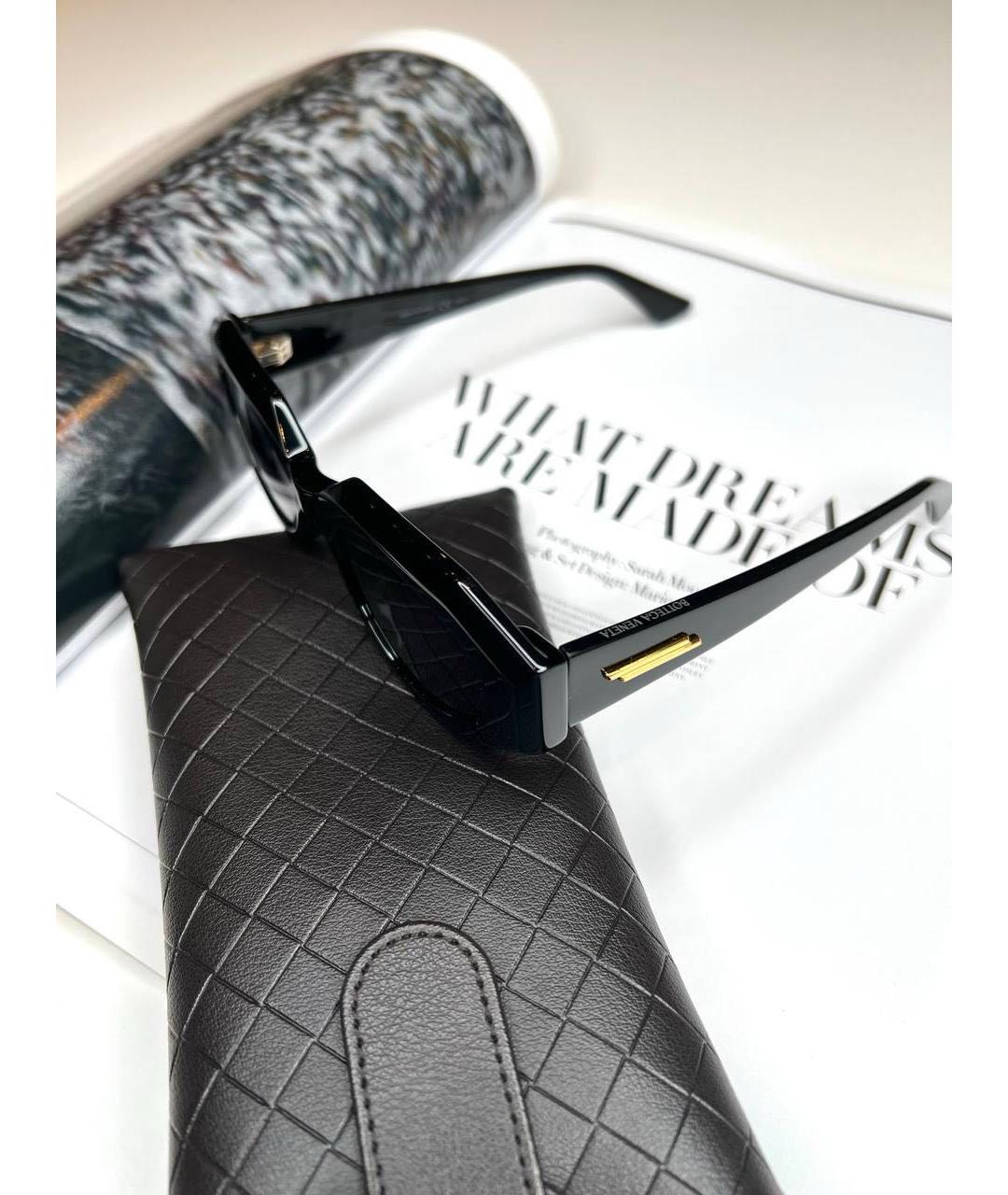 BOTTEGA VENETA Черные солнцезащитные очки, фото 3