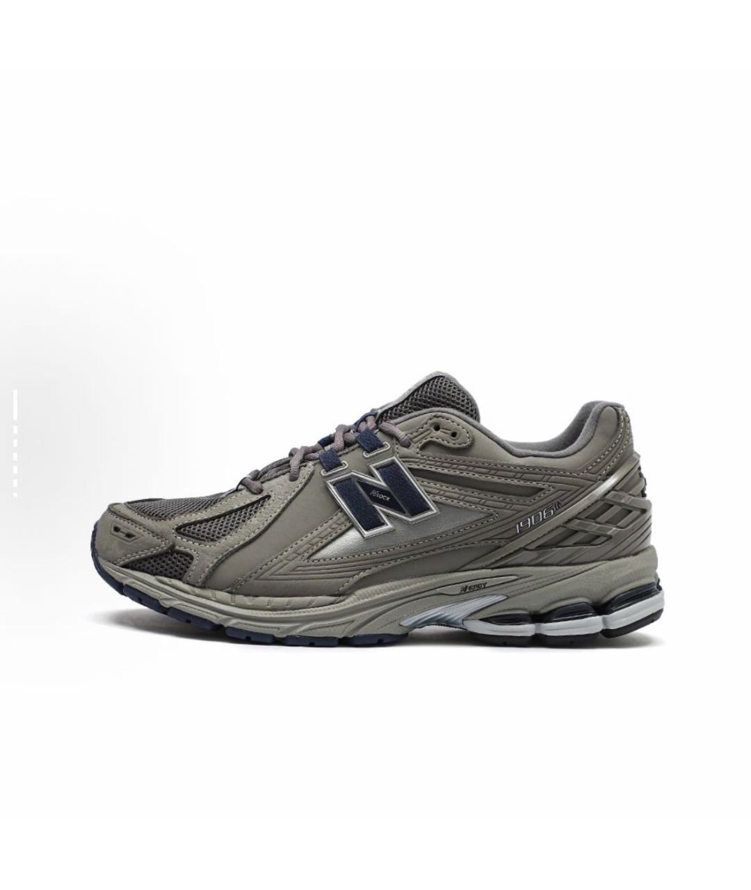 NEW BALANCE Антрацитовые низкие кроссовки / кеды, фото 5