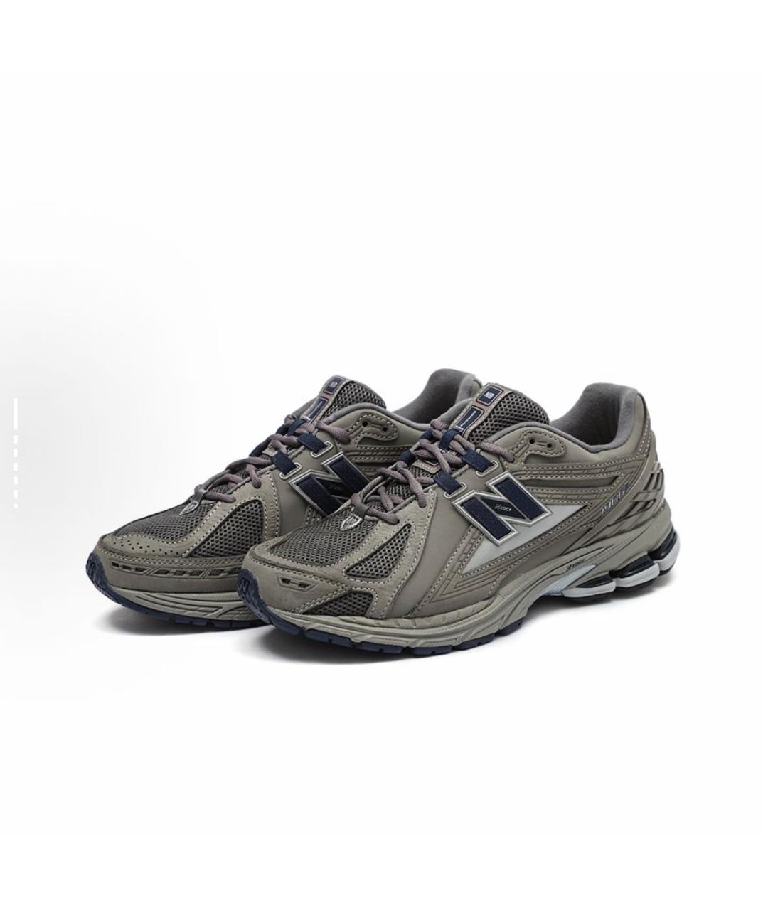 NEW BALANCE Антрацитовые низкие кроссовки / кеды, фото 2