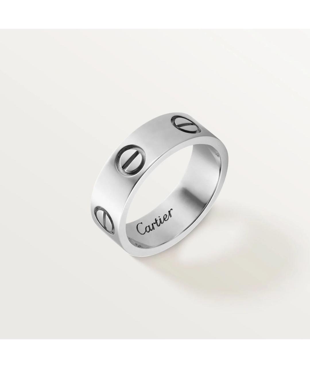 CARTIER Кольцо из белого золота, фото 4