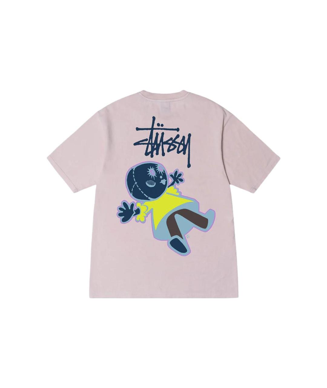 STUSSY Серая футболка, фото 2