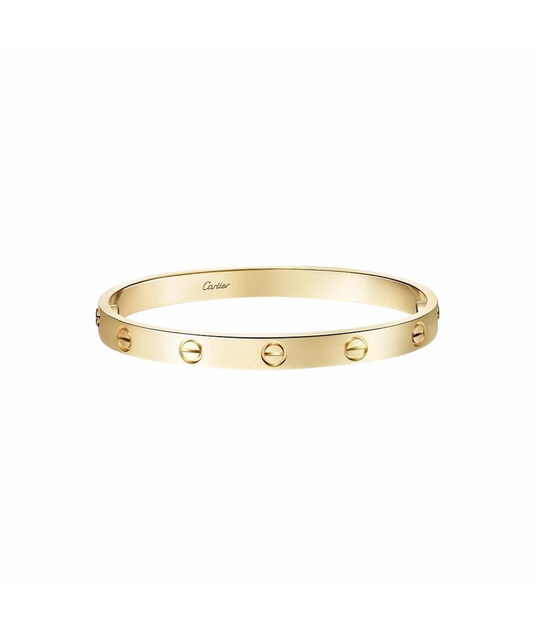 CARTIER Золотой браслет из желтого золота, фото 1
