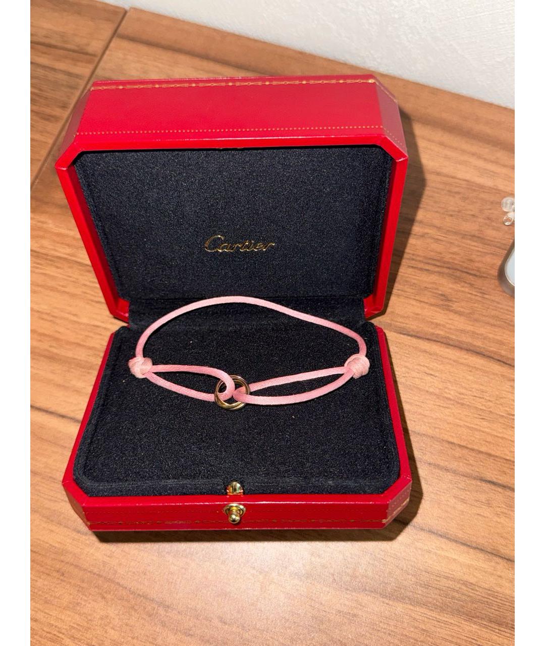 CARTIER Розовый браслет из желтого золота, фото 2