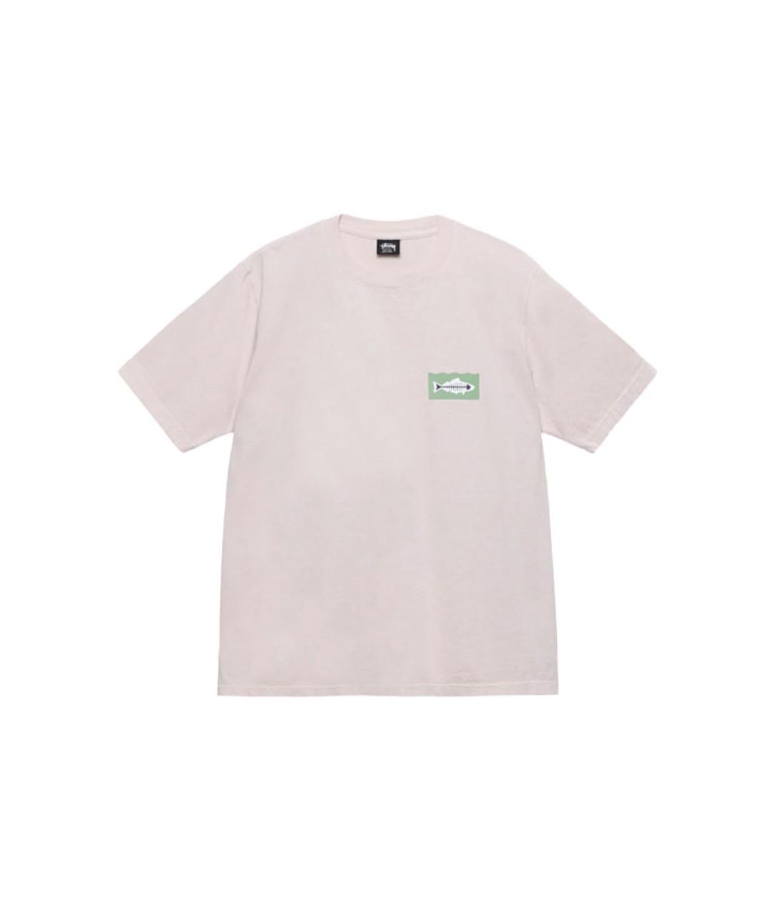 STUSSY Розовая футболка, фото 1