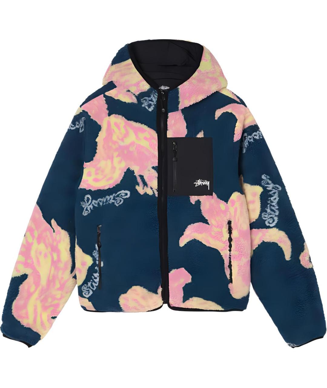 STUSSY Синяя куртка, фото 1