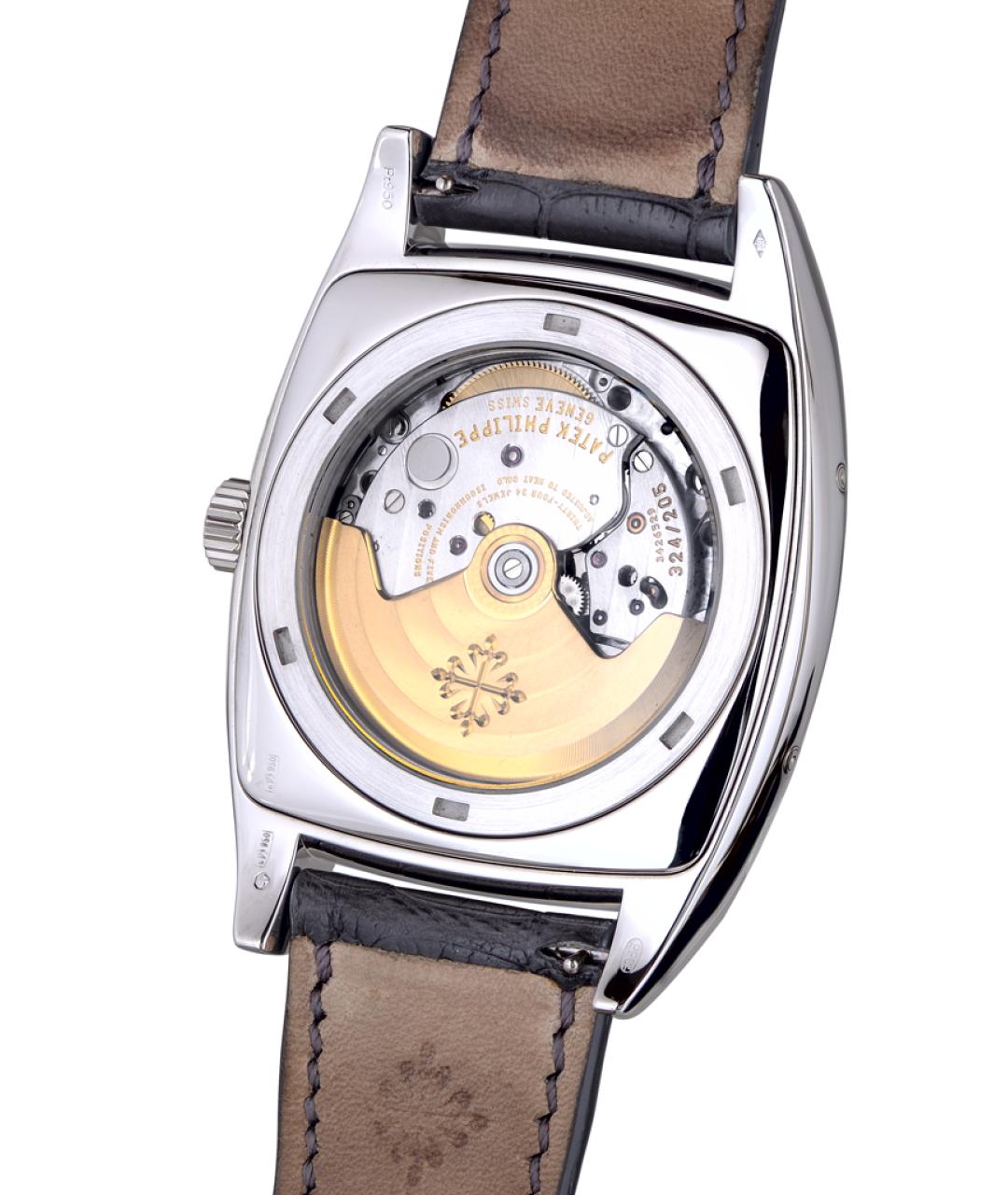 PATEK PHILIPPE Серебряные платиновые часы, фото 2