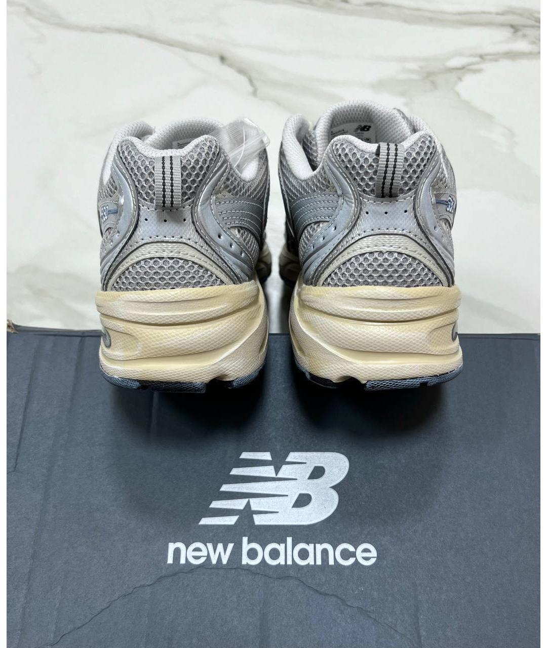 NEW BALANCE Серые низкие кроссовки / кеды, фото 5