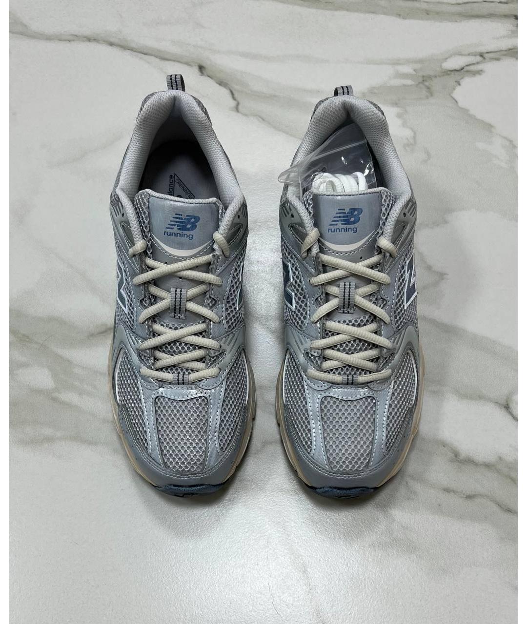 NEW BALANCE Серые низкие кроссовки / кеды, фото 2