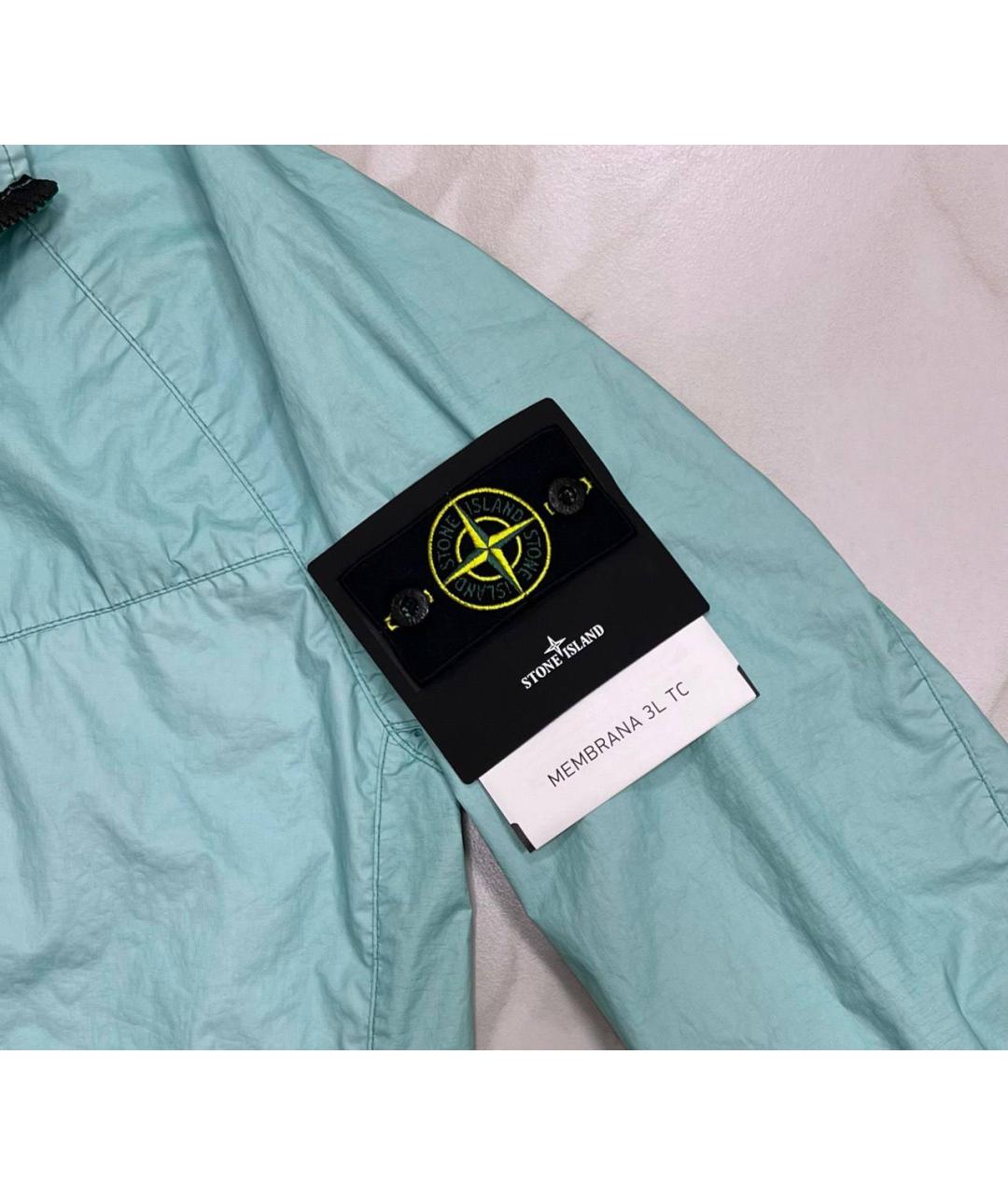STONE ISLAND Бирюзовая куртка, фото 3