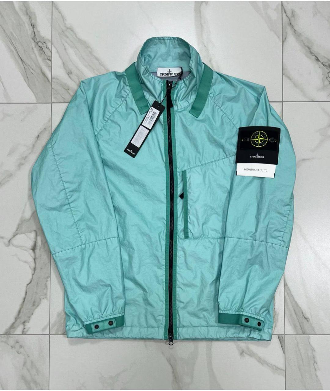STONE ISLAND Бирюзовая куртка, фото 9
