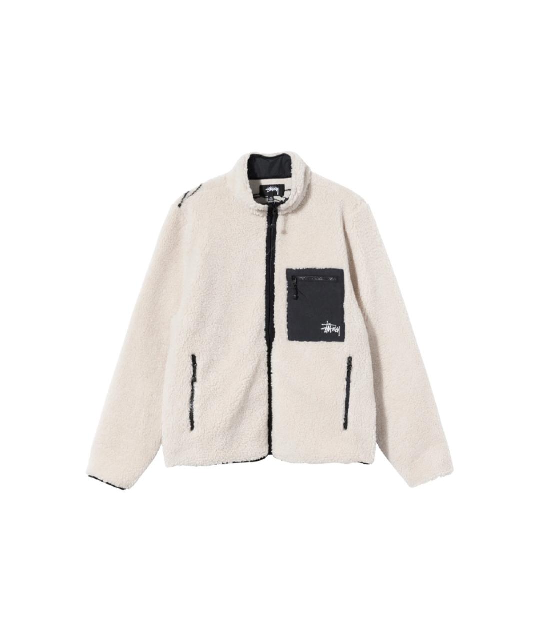 STUSSY Белая куртка, фото 2