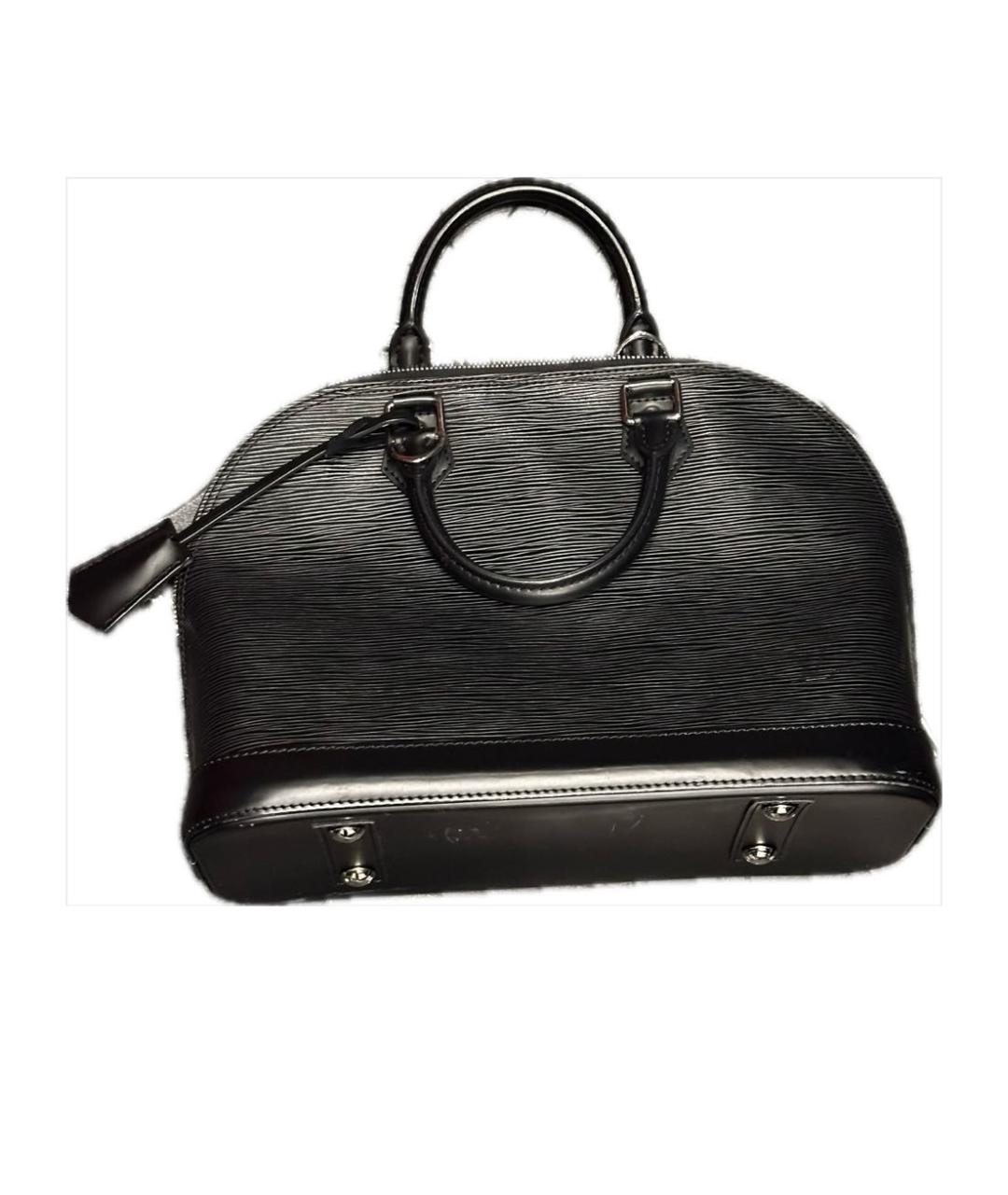 LOUIS VUITTON Черная сумка с короткими ручками, фото 5