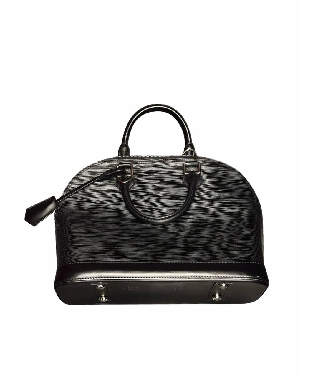 LOUIS VUITTON Черная сумка с короткими ручками, фото 1