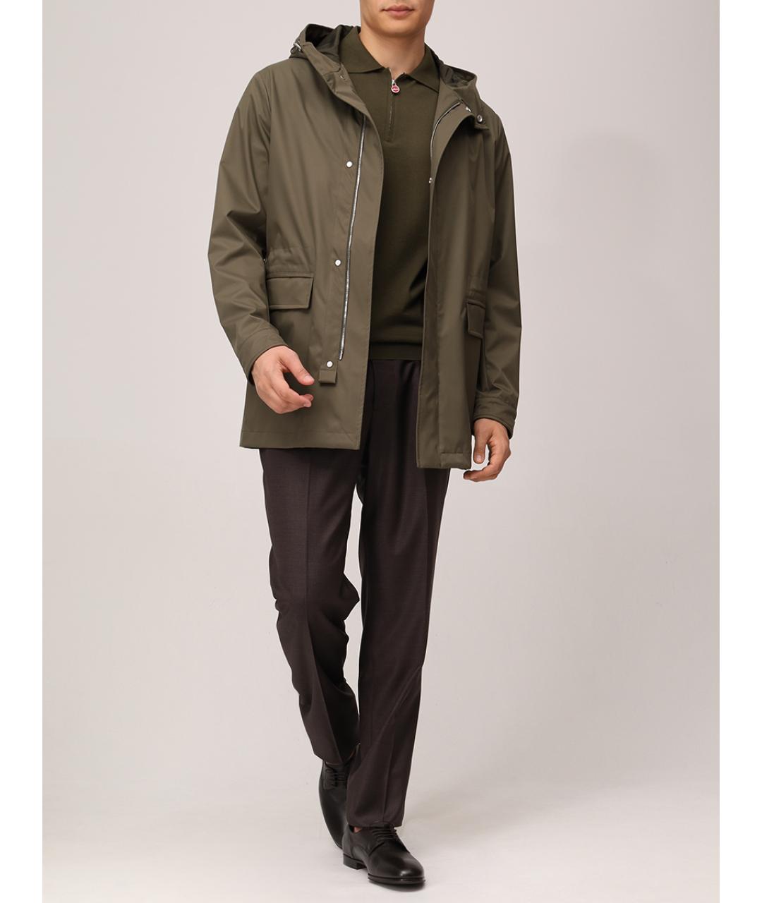 KITON Зеленая куртка, фото 4