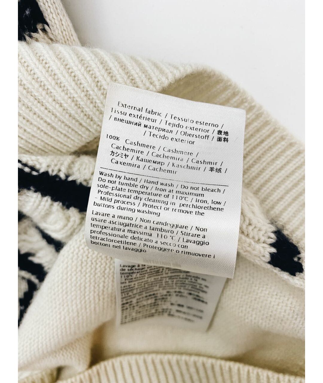 VALENTINO Белый кашемировый джемпер / свитер, фото 7