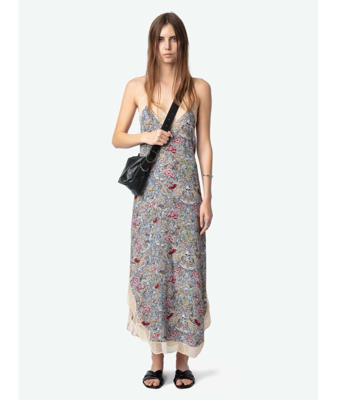 ZADIG & VOLTAIRE Мульти вискозный сарафан, фото 2