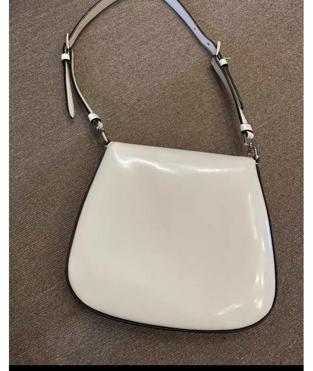 PRADA Белая сумка через плечо, фото 3