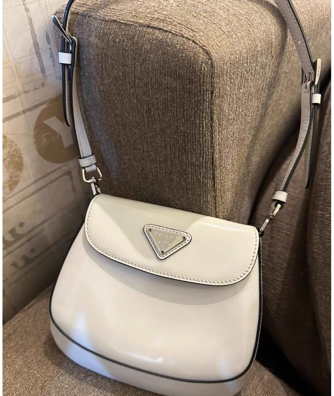 PRADA Белая сумка через плечо, фото 2