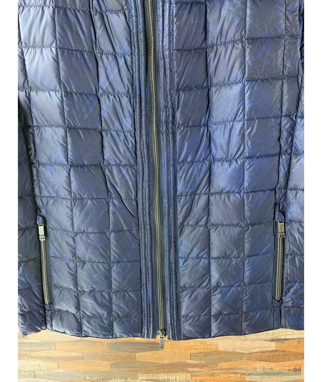 ETRO Темно-синий полиамидовый жилет, фото 5