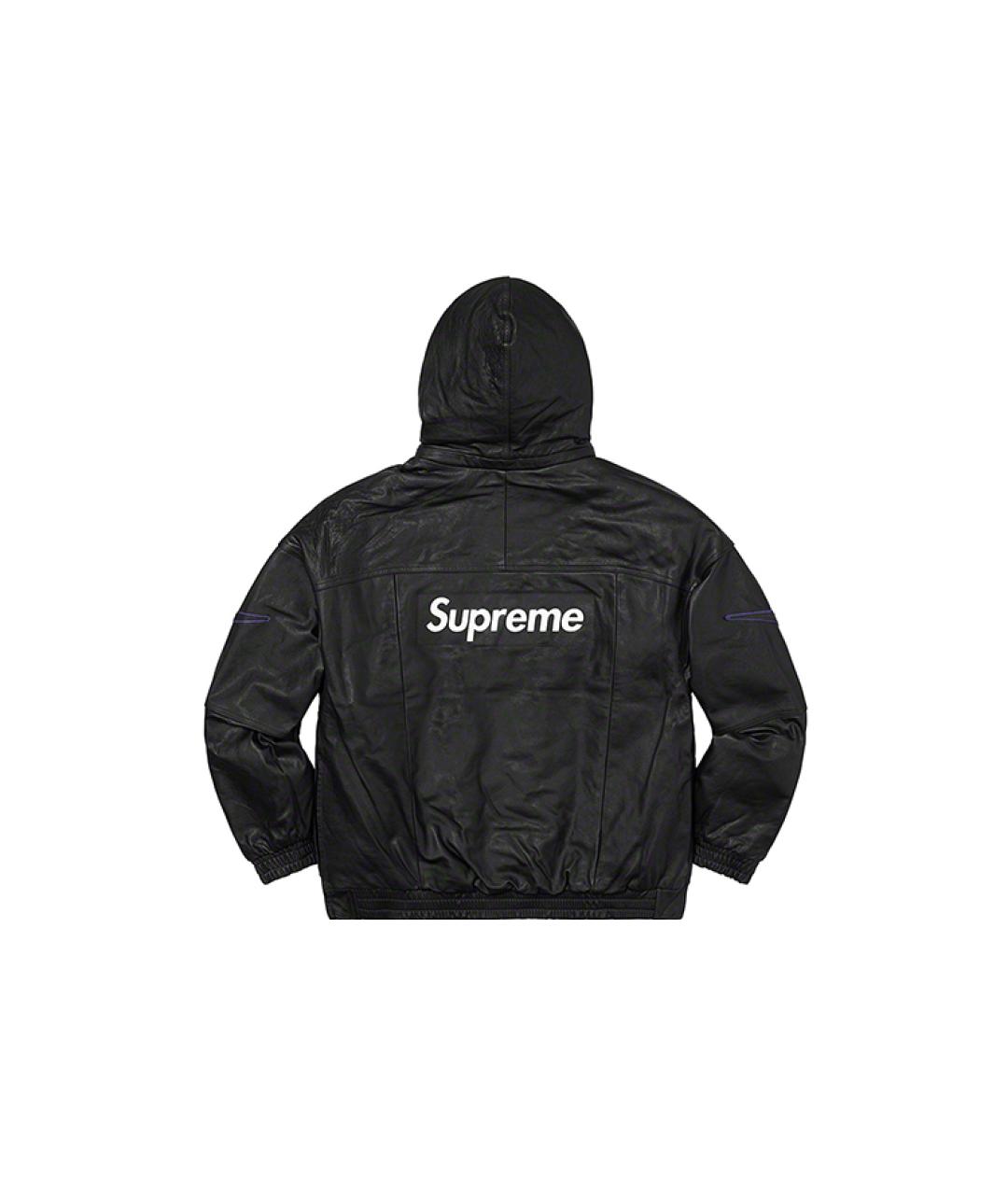 SUPREME Черная куртка, фото 2