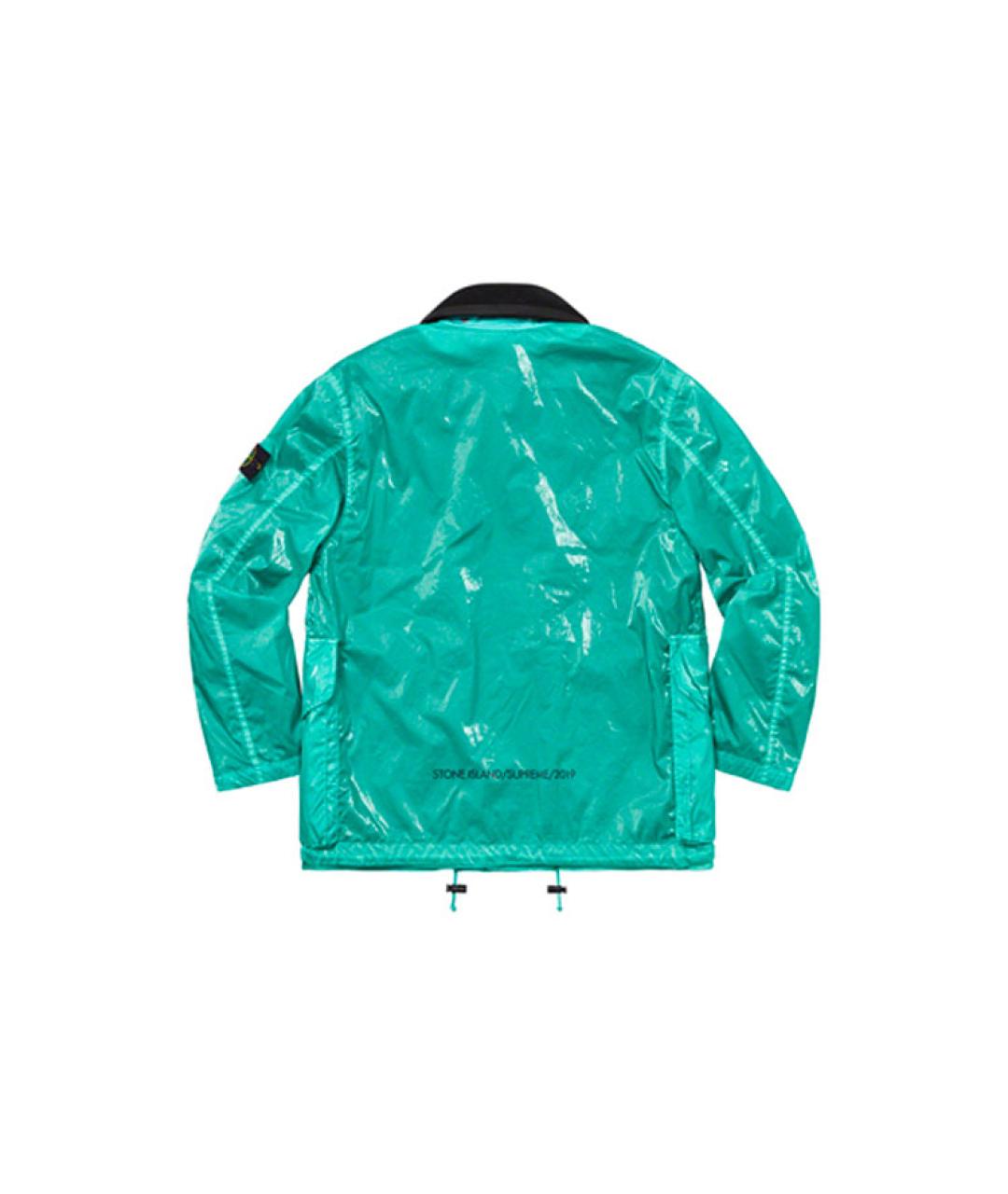 SUPREME Бирюзовая куртка, фото 4