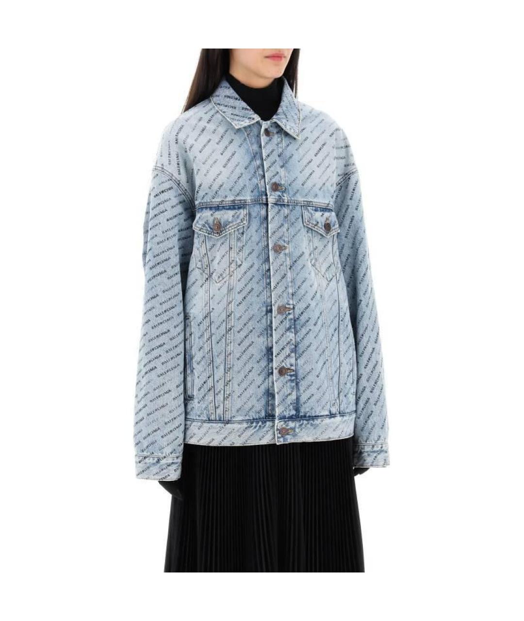 BALENCIAGA Синяя куртка, фото 3