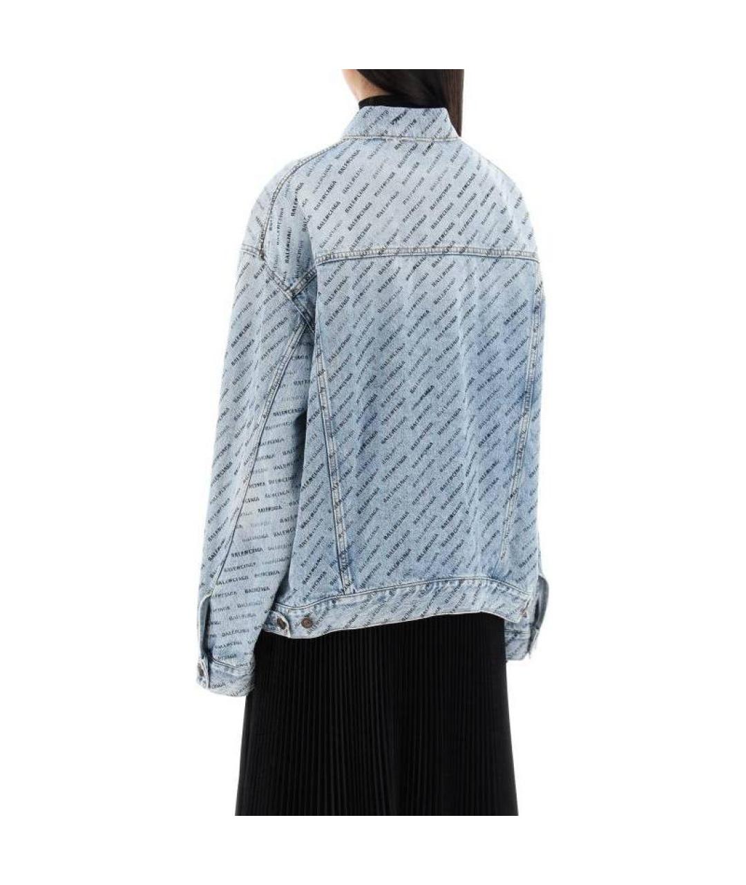 BALENCIAGA Синяя куртка, фото 4