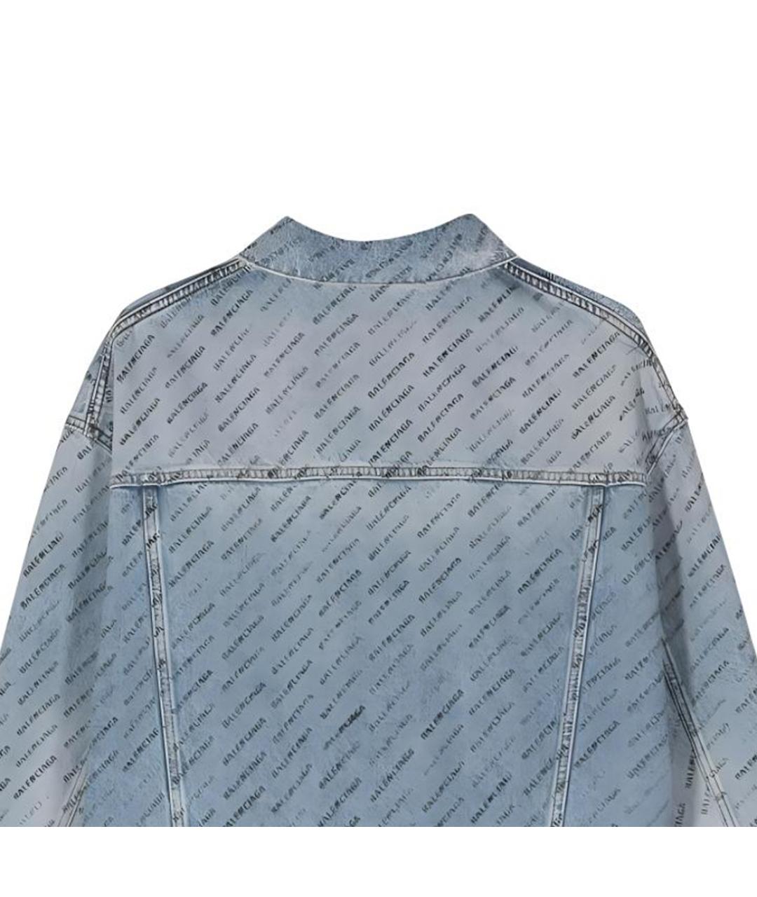 BALENCIAGA Синяя куртка, фото 5