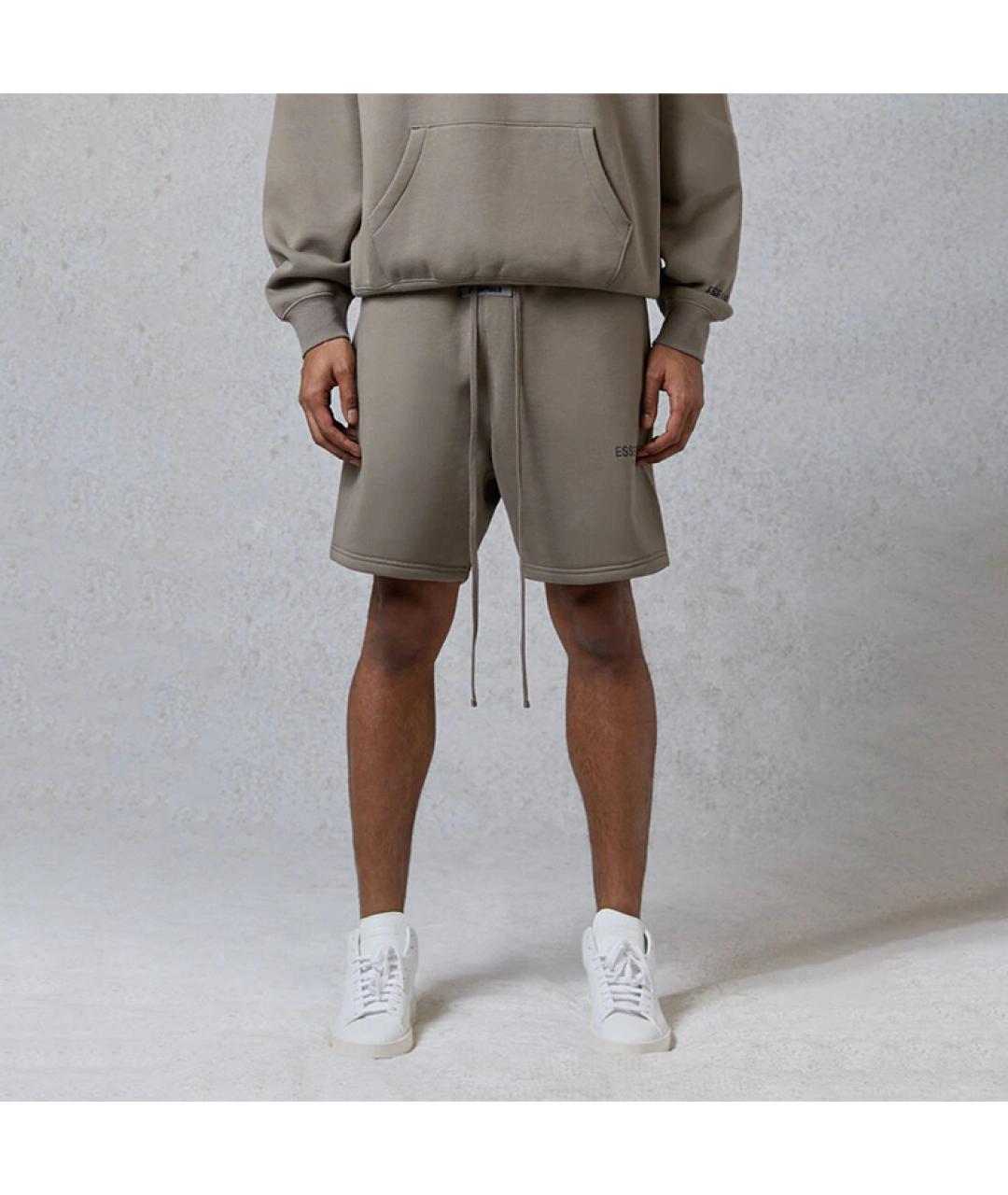 FEAR OF GOD ESSENTIALS Коричневые шорты, фото 3
