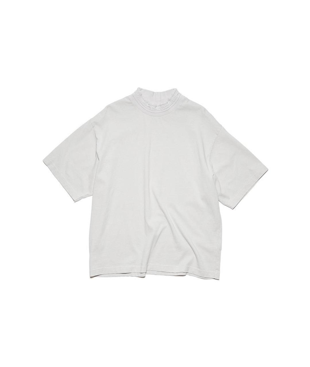 ACNE STUDIOS Белая хлопковая футболка, фото 1