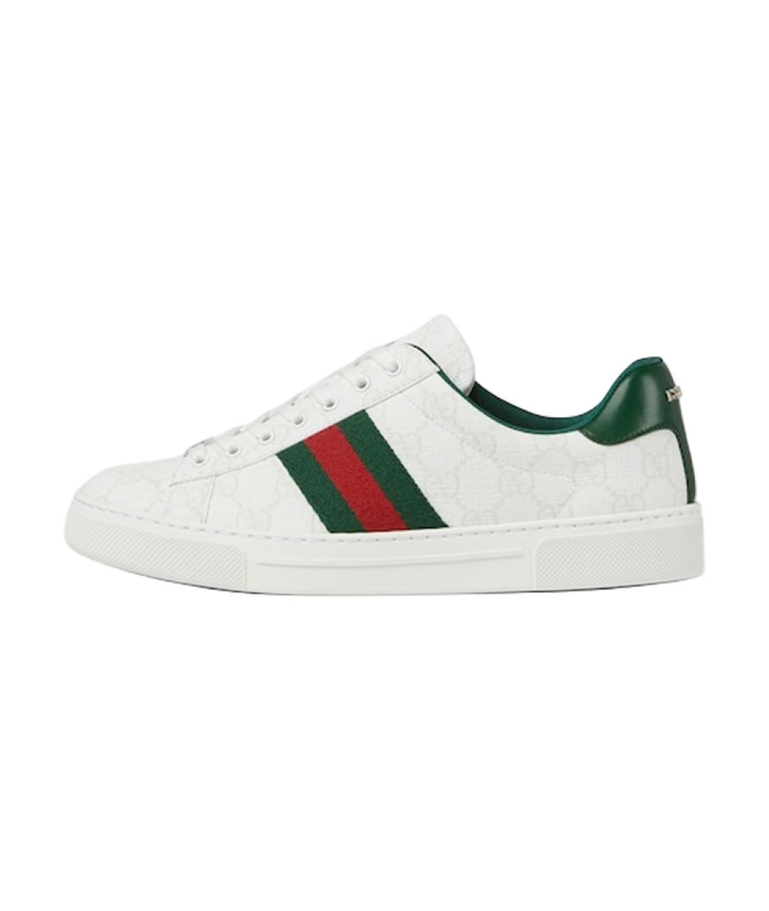 GUCCI Белые кеды, фото 2