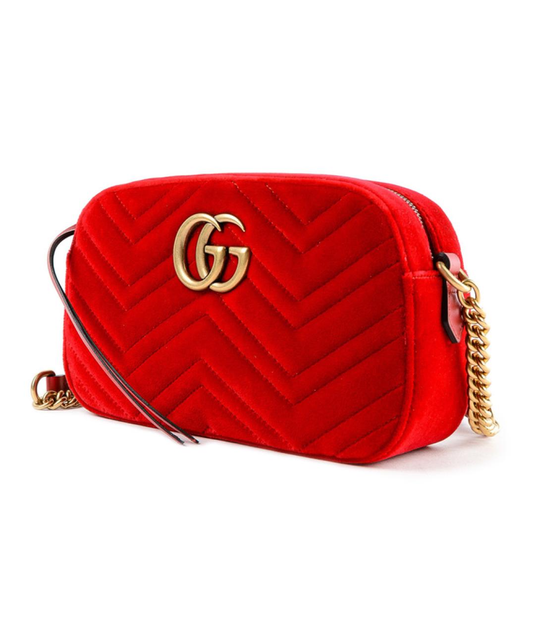 GUCCI Красная сумка через плечо, фото 2