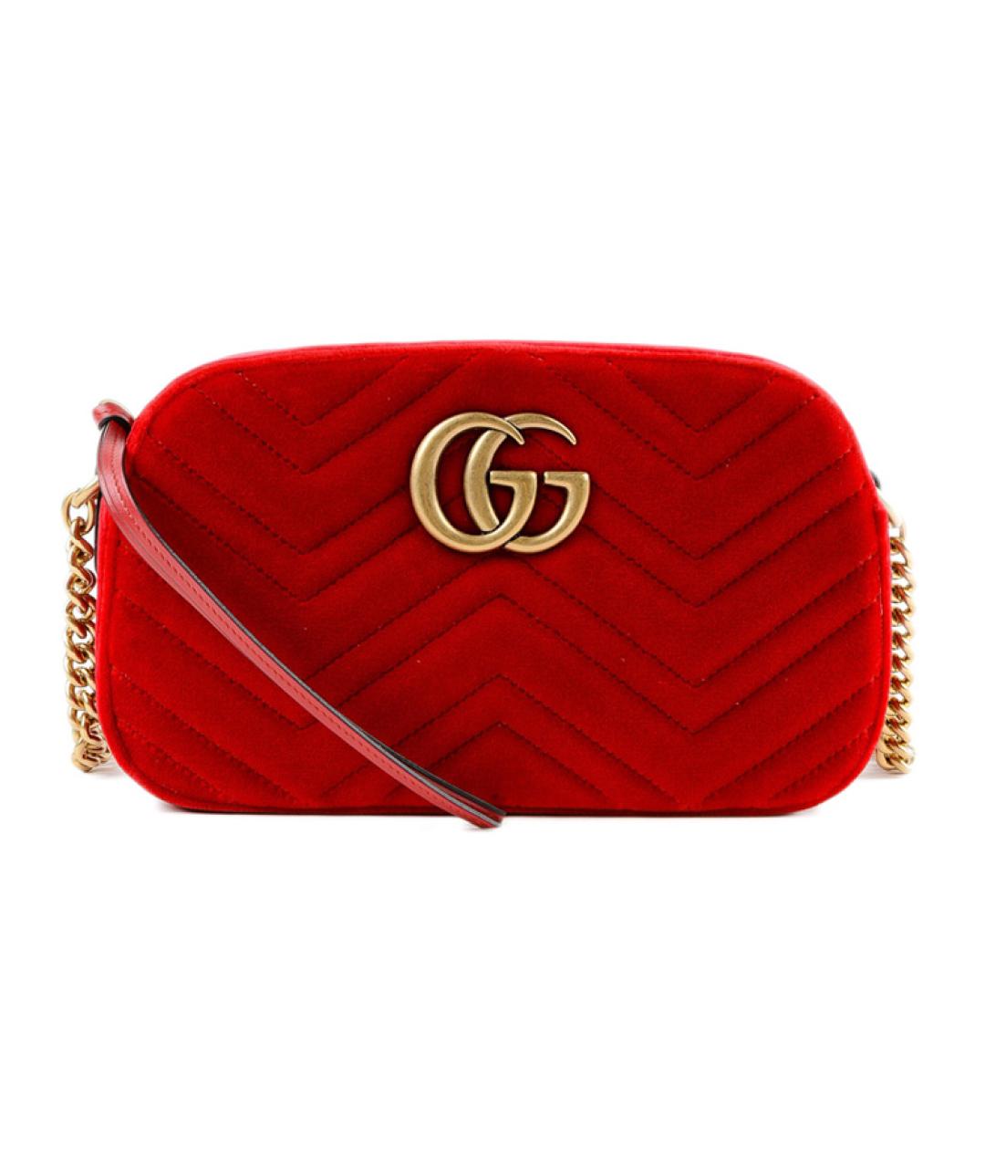 GUCCI Красная сумка через плечо, фото 1