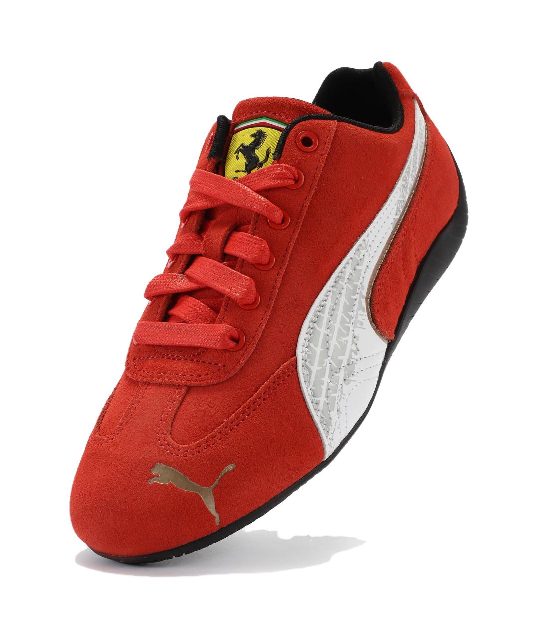 PUMA Красные кеды, фото 5