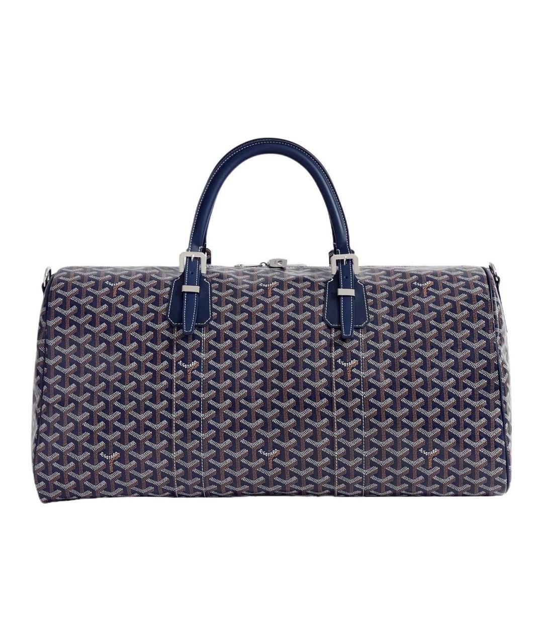 GOYARD Синяя канва дорожная/спортивная сумка, фото 1